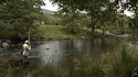 cane rod on a welsh stream